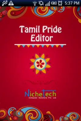 Tamil Pride Editor android App screenshot 4